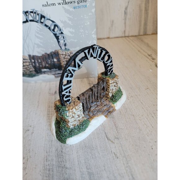 Dept 56 4030708 NEW Salem willows gate New England village accessory - Picture 3 of 7